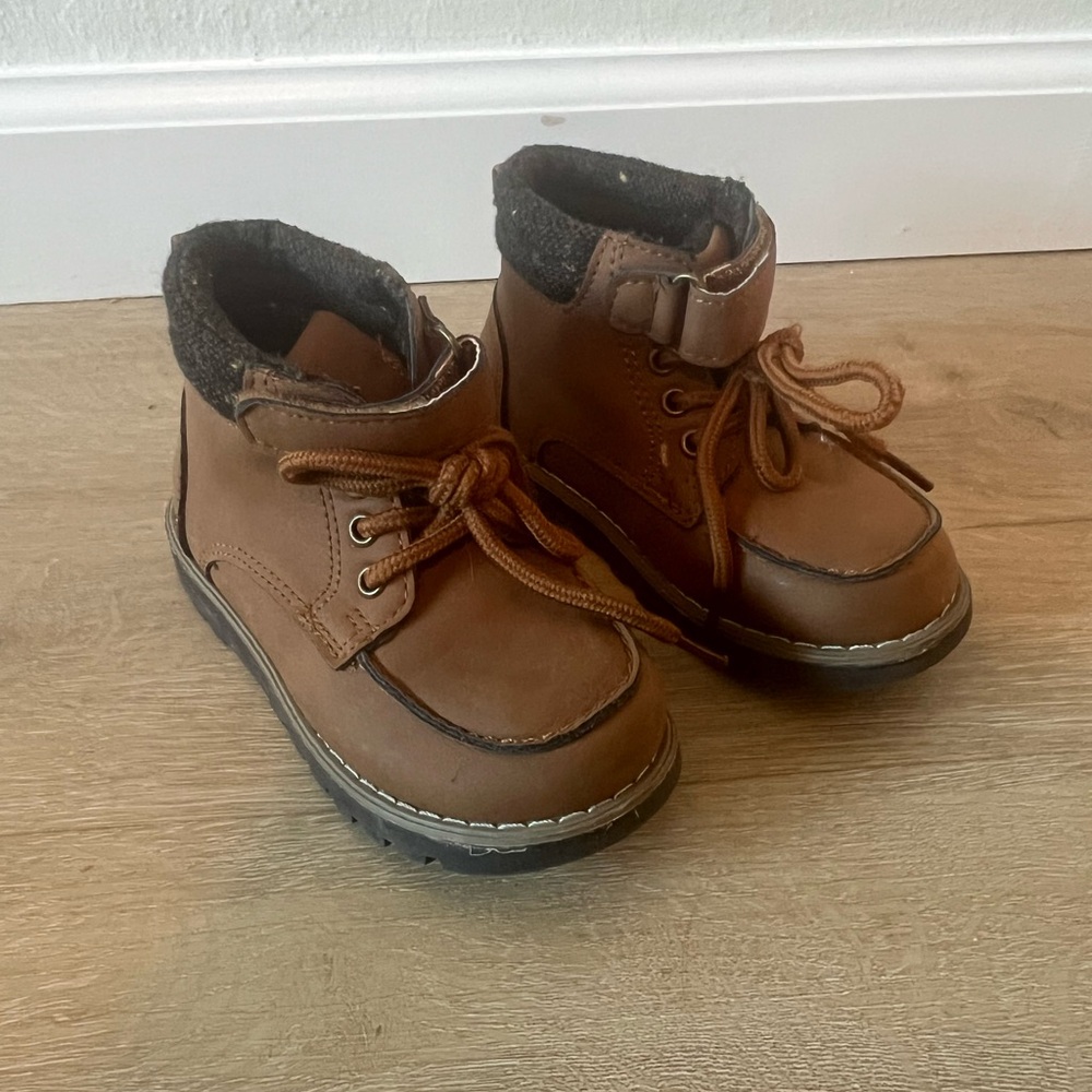 Joe fresh toddler boys kids boots size 7